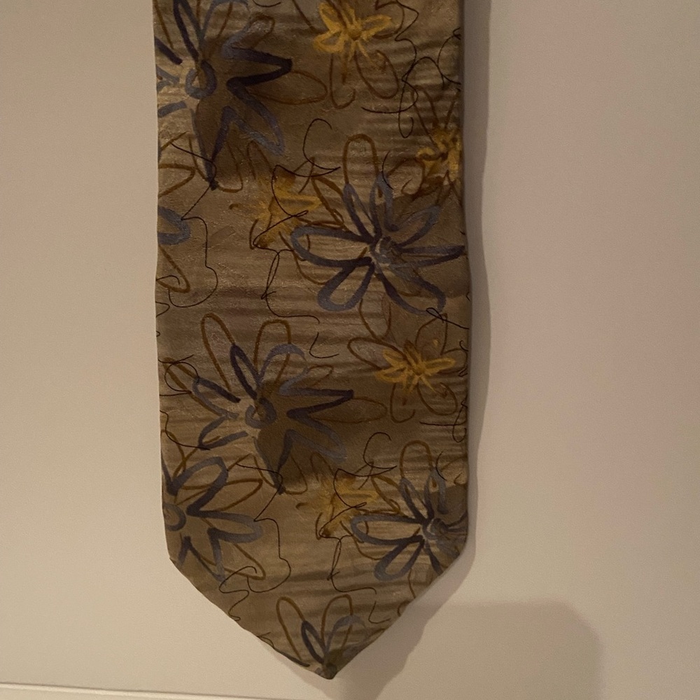J. Garcia Designer Silk Tie Collection Fourteen - Banyan Trees - 100% silk